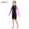 Traje de neopreno Dive&Sail de 2.5 mm para niños, traje de neopreno cálido de manga larga dividida, a prueba de frío, para entrenamiento, natación, surf.