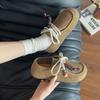 Sapatos Birkenstock Estilo Floresta Retrô Bico Fechado Solado Grosso 2025 Novo Moda Casual Slip-On com Contas Sapatos Biscoito