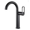 Grifo Kaiping 59 Cobre Curva Grande en U Lavabo de Baño Lavabo de Mesa Lujo Ligero Simple Grifo de Lavabo Frío y Caliente