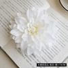 Cabeça de Flor Dália Simulação Retrô Estilo Europeu Flor para Casamento Parede de Flores Confecção de Caixa de Presente Flor Decoração de Palco Flor Artificial