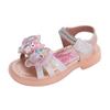 Sandalias de Cristal para Niñas 2025 Verano Nuevos Zapatos de Princesa Aisha para Niños Kulomi Zapatos de Playa Molino de Viento para Niños Medianos y Grandes