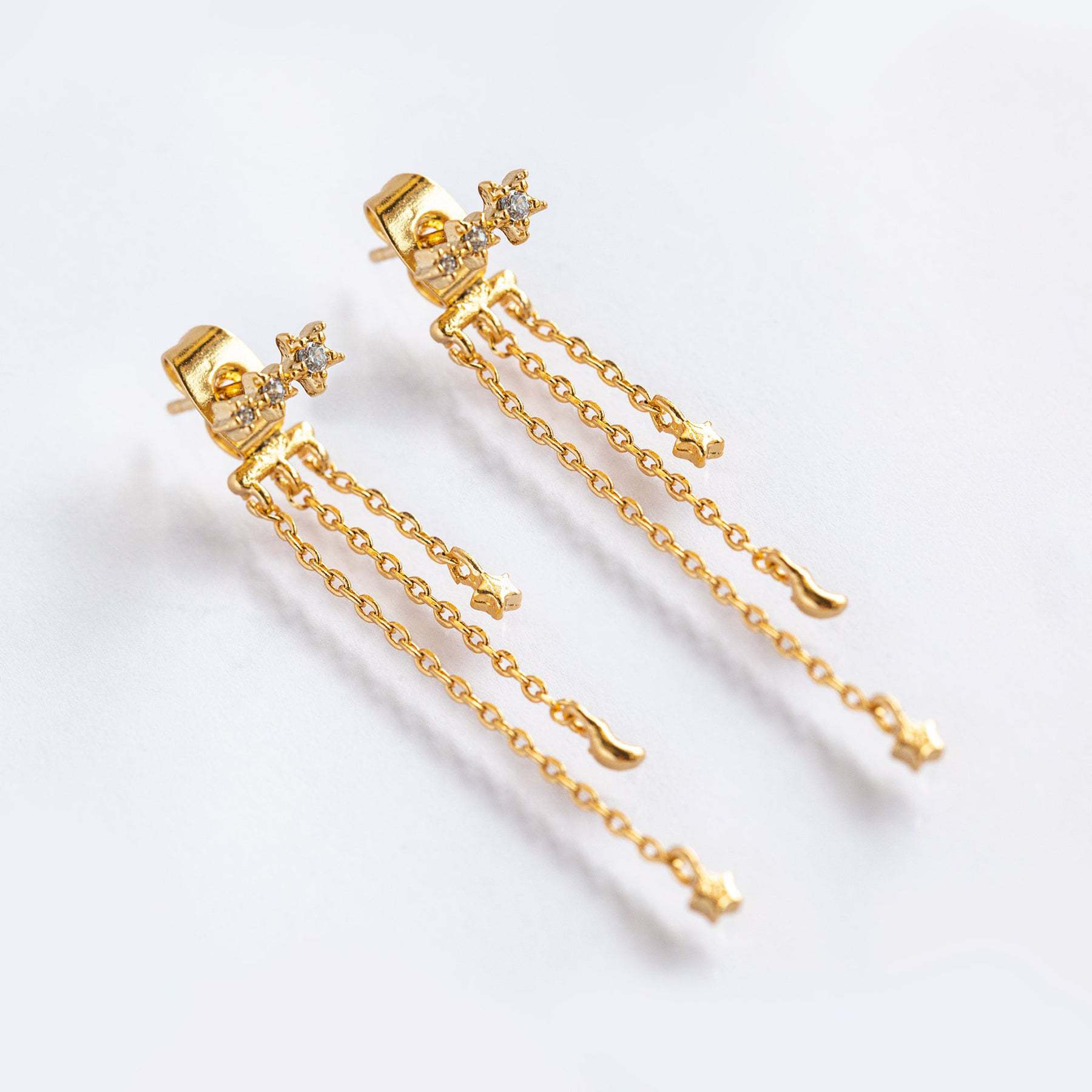 Meteor Shower Dangle Earrings 