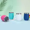 Taza Termo para Huevo de Acero Inoxidable 304, Mejor Vendida de Amazon, 12 oz, Forma de U Mini, Portátil para Exteriores, Taza de Agua para Coche