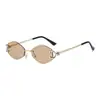 Gafas de sol con montura en forma de diamante 2026, Gafas retro europeas y americanas de moda que cambian de color, Estilo callejero, Gafas con efecto adelgazante