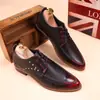 Zapatos de Cuero Puntiagudos Estilo Coreano para Hombre, Zapatos Británicos para Hombre, Zapatos Casuales de Moda sin Cordones para Peinador de Primavera, Zapatos de Boda de Caña Baja