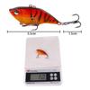 Cebo sumergido de lanzamiento lejano VIB 15 g / 5,5 cm, cebo duro, tres anzuelos, cebo para pesca en agua dulce y marina, equipo de pesca