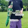 Verano Exterior Niños Niños Cinturón de Espada Globo de Papel de Aluminio Juguete Día del Niño Actividad Accesorios Venta al por Mayor
