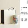 Caneca de Plástico com Glacê de Caramelo Dança da Borboleta Peônia Copo para Bebida de Escritório e Casa Cerâmica Par de Copos para Casal Copo de Chá de Grande Capacidade