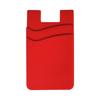 Funda de silicona para tarjetas, pegatina para teléfono móvil, funda para tarjeta bancaria, una sola capa, doble capa, pegatina trasera para teléfono móvil, impresión de logotipo, pegatina para teléfono móvil