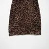 Vestido Corsé de Animal Print Marca Z Venta Caliente Transfronteriza AliExpress Estampado Moda Femenina Europea y Americana Moda en Línea ZA