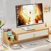 Suporte Ajustável em Altura para Computador, Suporte de Posicionamento de Monitor para Mesa de Escritório, Mesa de Trabalho com Prateleira de Armazenamento com Gaveta, Suporte para Laptop