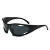 Gafas de Sol Deportivas Nuevas Europeas y Americanas con Forma Hueca para Mujer Tendencia Y2K Populares en Internet Gafas para Montar Disparo Callejero para Hombres