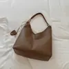 Bolso tejido de patrón vintage para mujer para otoño e invierno 2026 nueva moda bolso de hombro de gran capacidad para ir al trabajo y salidas bolso tote