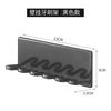 Japão Amazon Yamazaki Mesmo Lugar Metal Montado na Parede Porta-Escova de Dentes Sem Furos Gancho de Armazenamento para Banheiro Sem Prego
