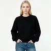 Comercio electrónico transfronterizo de Amazon, marca de moda RL, diseño auténtico, tejido de punto trenzado, color liso, suéter de cuello redondo para mujer