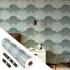 Papel de Parede Estilo Étnico Personalizado Adesivos de Parede à Prova d'Água Adesivos para Reforma de Móveis Papel de Parede para Decoração de Parede com Fundo de Madeira
