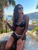 Ropa Europea y Americana Transfronteriza Malla Diamante Flash Red de Pesca Falda Sexy Transparente Club Nocturno Bomboncito Pedrería Red de Pesca Vestido Largo