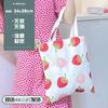 Bolsa de lona em branco faça você mesmo pintada à mão grafite fazendo bolsa de lona de ombro único de mão bolsa de lona com fita de mão com impressão de logotipo