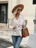 Gabardina de moda francesa a cuadros transfronteriza europea y americana con cinturón ZA Amazon AliExpress venta caliente al por mayor