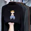 Nueva camiseta versátil de manga larga estilo coreano para otoño e invierno para niños, con cuello alto cálido y hecha de un tejido suave y cómodo