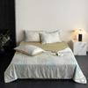 Verão Luz Luxo Fresco Tencel Verão Fresco Colcha Quatro Peças Estampa Digital Fibra de Lyocell Dormir Nu Ar Condicionado Colcha