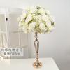 Nuevas bolas de rosas de hortensia para decoración de mesas de boda, escenarios, ventanas, salas de exposiciones, flores falsas.