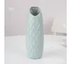 Cerámica de imitación nórdica Diamante jarrón arreglo floral casero jarrón de plástico resistente a caídas agua decoración del hogar adornos al por mayor