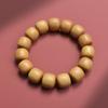 Cuentas de Palo de Rosa Negro con Forma Antigua para Hombres y Mujeres, Cuentas Budistas, Cuentas de Rosario, Joyería Popular de Caoba, Joyería de Madera, Suave al Tacto