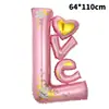 Nuevos Globos de Papel de Aluminio de Amor para el Día de San Valentín, Confesión de Aniversario, Compromiso, Decoración de Boda, Artículos para Fiestas, Venta al por Mayor Transfronteriza