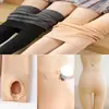 Leggings gruesos enormes con forro polar de 500 g para mujer, artefacto de pierna desnuda, negro, Joker, talla grande, unidos, otoño e invierno, color carne