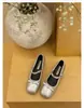 Zapatos de Tacón Bajo Individuales 2025 Zapatos Planos Versátiles con Lazo 2026 Nuevo Estilo Zapatos Mary Jane con Aumento Oculto de Altura