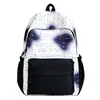 2026 Nuevo Estilo Estilo Mori Ins Japonés Bloques de Color Lona Mochila Casual Retro Nicho Simple Estudiante Bolsa Escolar
