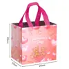 Novas Sacolas de Presente Prontas para o Dia dos Namorados, Sacolas para Presentes Manuais, Embalagens para Perfumes e Produtos de Cuidados com a Pele, Sacolas de Mão Não Tecidas no Atacado