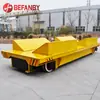 Carro de pista de taller para pieza de trabajo cilíndrica con marco en V 50t control remoto plataforma eléctrica plana plataforma eléctrica plana a prueba de explosiones
