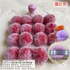 Venda Direta da Fábrica Pompons de Pelo de Coelho Sintético Pompons DIY Acessórios Feitos à Mão para Coleiras, Chapéus, Bolsas, Materiais de Decoração para Casa