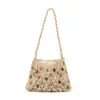 Bolsa de Playa Casual de Vacaciones Estilo Nuevo Primavera 2026, Bolso Tejido Único y Elegante, Bolso de Mano de Moda Étnica de Tendencia