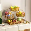 Plato de Frutas Rojas, Artículos para Bodas, Plato Especial de Dulces para Boda para Mesa de Café de Sala de Estar, Elegante, Exquisito y de Aspecto de Alta Gama, Cesta de Frutas para Adornos de Compromiso