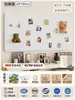 Tablero de Fieltro Fijo, Exhibidores de Tableros para Pegatinas de Guardería Personalizadas, Paredes para Fotos sin Taladrar, Tableros de Corcho, Tableros de Mensajes, Decoración de Paredes de Fondo