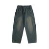 Roupas Masculinas Beijie Marca Americana Moderna 2025 Outono Novo Jeans Cimitarra Calças Compridas Casuais Retrô Patchwork Masculinas