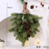 Guirnalda de Navidad de Amazon ratán al por mayor comercio exterior transfronterizo decoración de Navidad decoración escenografía suministros