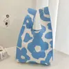 Bolsa Gruesa de Punto, Bolso de Mano de Punto, Bolsa Tote, Bolsa de Regalo, Bolsa Tejida, Bolso Cubo, Bolsa Tote de Punto
