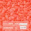 Paquete de Recarga de 264 Colores 1000 Piezas 2.6 mm Fusion Beads Tablero de Pines Set de Rompecabezas Beads para Planchar Serie Completa de 264 Colores
