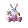 Venta al por mayor transfronteriza de modelos de aire de Pascua: conejo, pollito, dinosaurio, abrazo, sombrero verde, mono, modelo inflable.