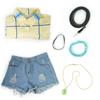 Vestir boneca se apaixonar cos roupas xiduochuan Haimeng JK uniforme maiô empregada roupas cospaly
