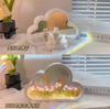 TikTok Mesmo Estilo Diy Nuvens Tulipa Espelho Luz Noturna Ornamentos Luminosos Presente Criativo Dia das Mães 520 Presente