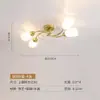 [Personalizado] Luminarias Colgantes, Lámparas Doradas de Lujo Ligero, Luces de Techo Estilo Americano para Dormitorio, Luces para Comedor, Modernas, Minimalistas y Elegantes