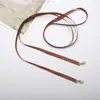 Pajarita para Mujer, Estilo Universitario Coreano Broche para Atar Accesorio de Camisa de Lazo, Versátil Escote Estilo Coreano