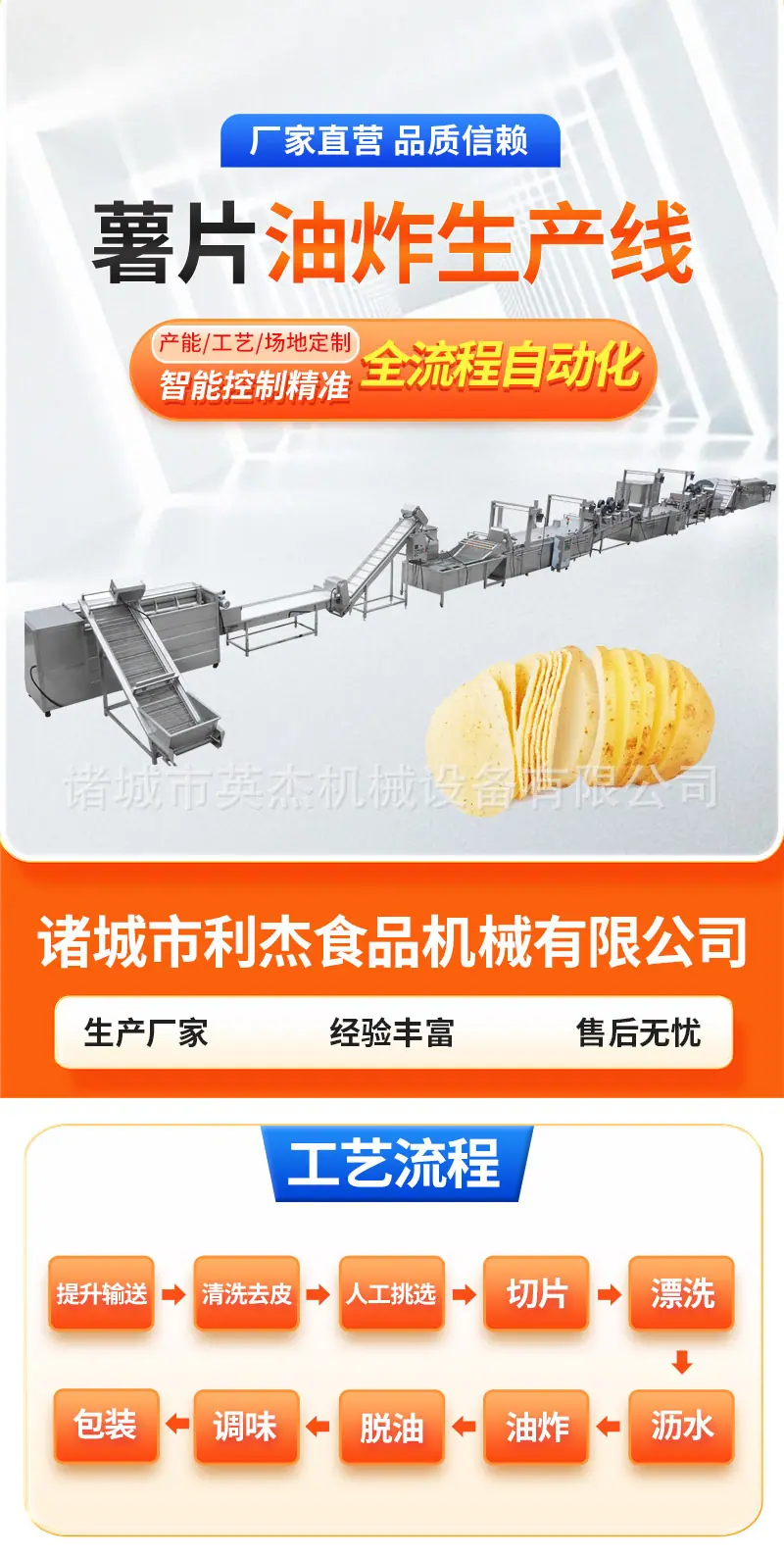 薯片油炸线详情页