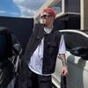 Chaleco Chaleco Funcional Estilo Coreano Atractivo Holgado Cintura Personalizada para Hombre Otoño Verano Casual Tendencia Chaleco de Trabajo Atractivo