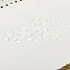 Cuaderno de pegatinas de cinta simple tamaño A5 con papel despegable, álbum de almacenamiento de cintas tamaño A5, material de papel para diario y libro de ilustraciones en stock